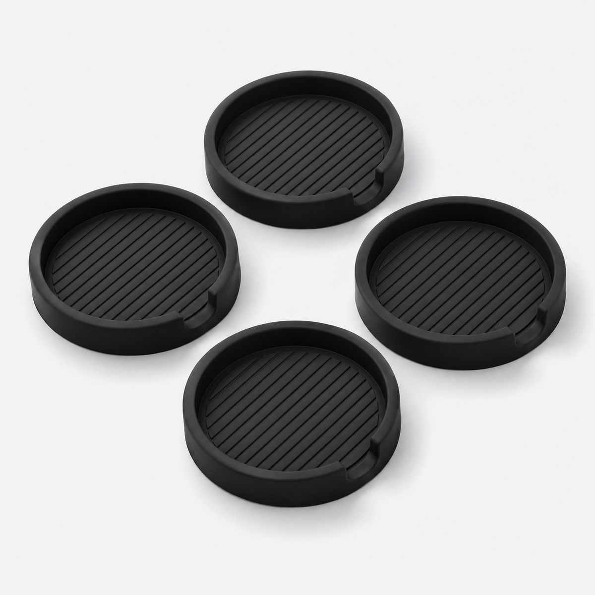 The Inserts — Silicone Cup Holder Coasters (Set of 4)
