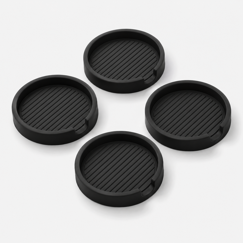 The Inserts — Silicone Cup Holder Coasters (Set of 4)