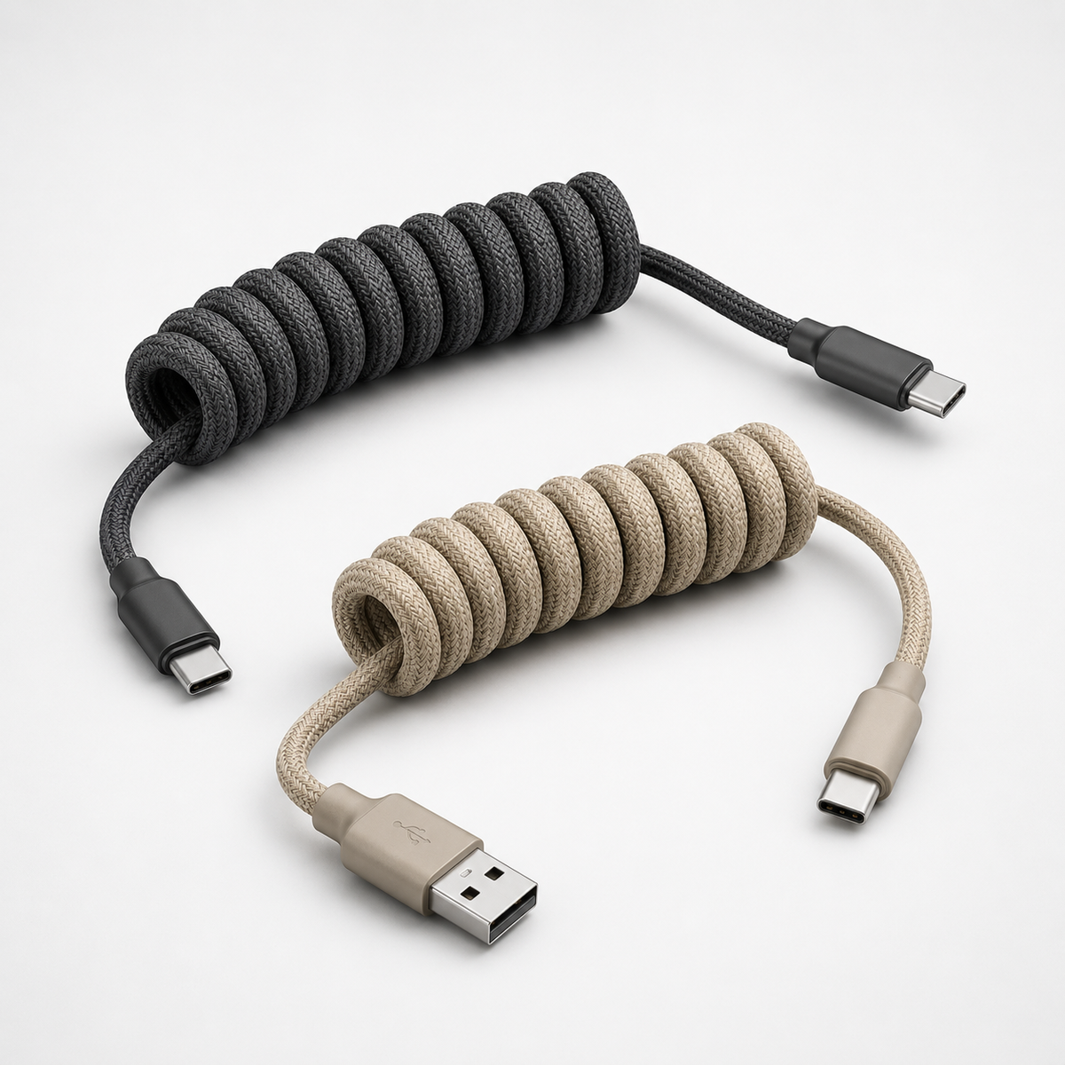 The Cable Pair — Coiled Charging Cables (Set of 2)